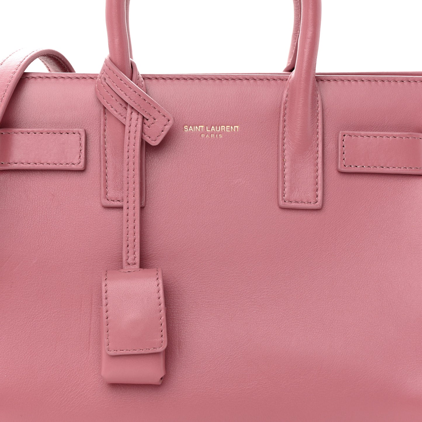 Calfskin Nano Sac De Jour Rose Dark