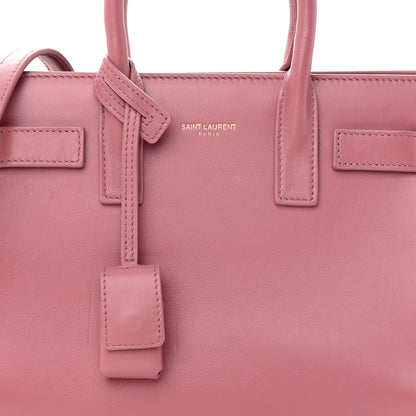 Saint Laurent Calfskin Nano Sac De Jour Rose Dark 8 of 22