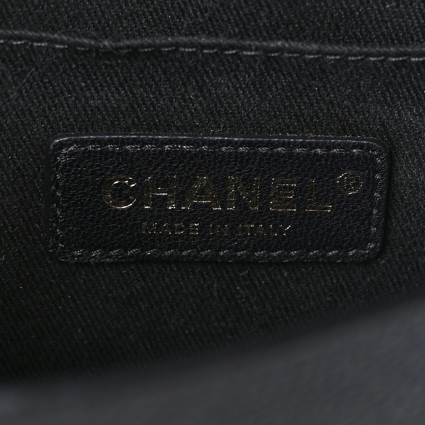 Caviar Mini Chain Flap Bag Black