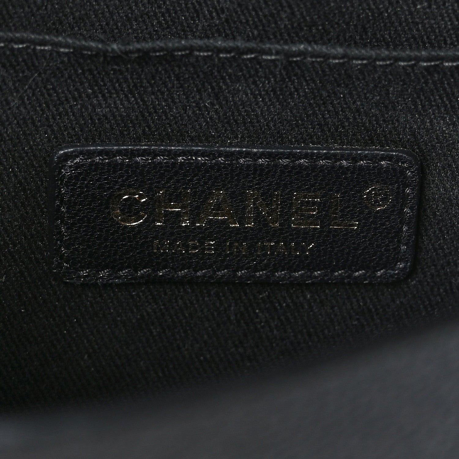 Chanel Caviar Mini Chain Flap Bag Black 6 of 9