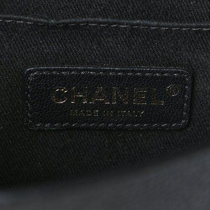 Chanel Caviar Mini Chain Flap Bag Black 6 of 9