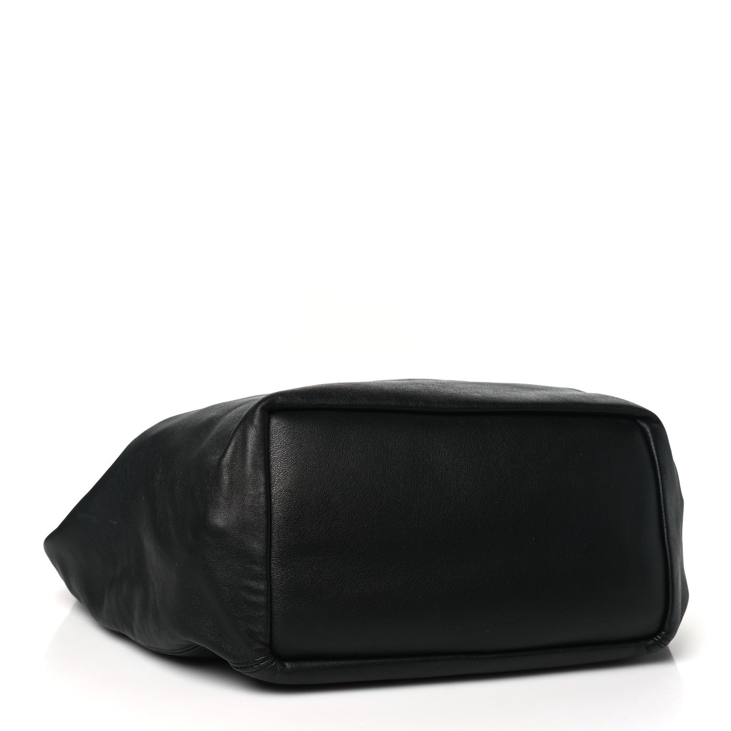 Nappa Medium Squeeze Bag Black