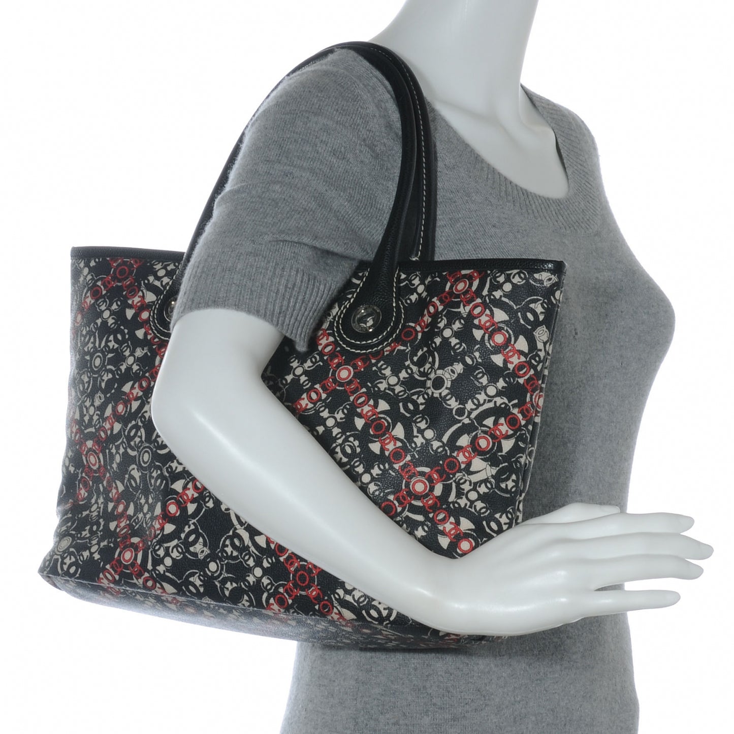 Coated Canvas Coco Tote