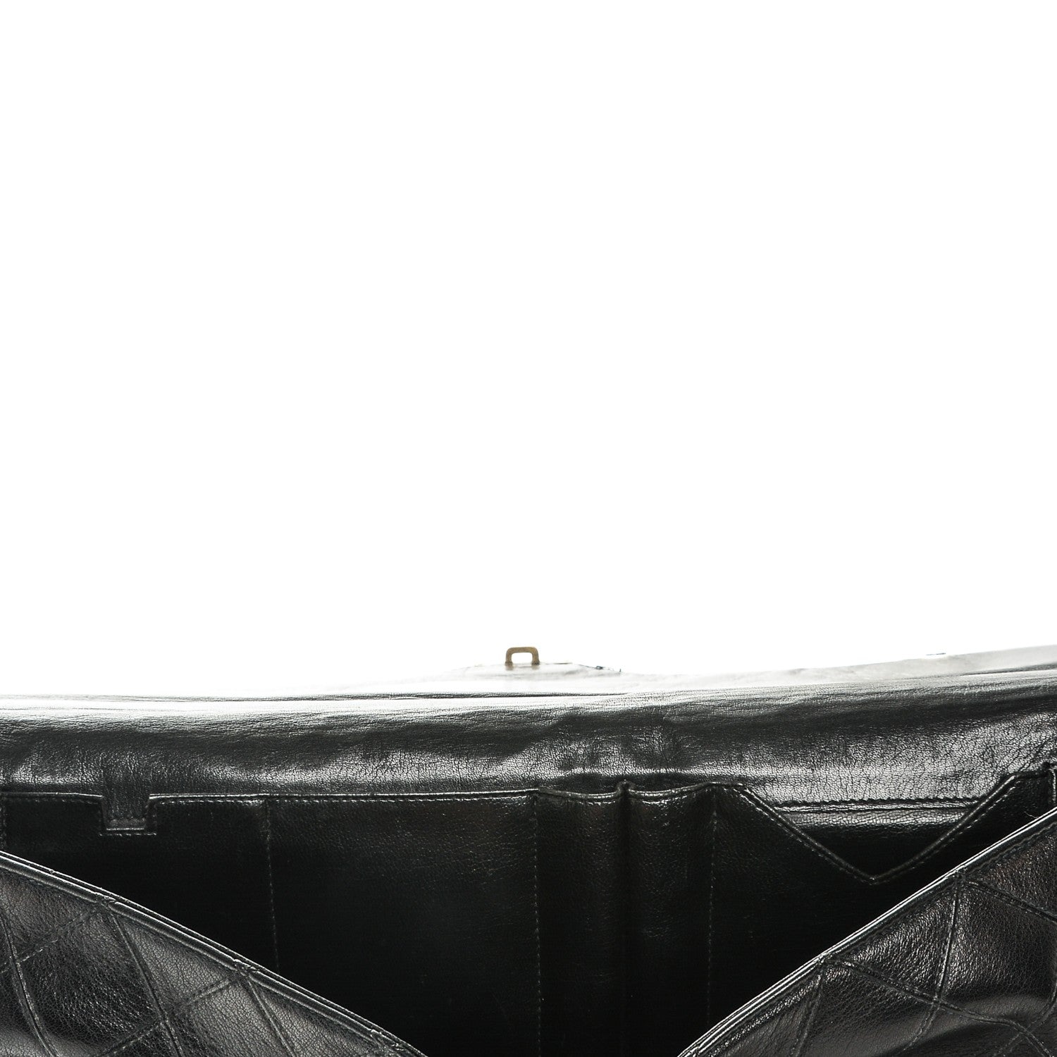 Chanel Lambskin Briefcase Bag Black 7 of 11