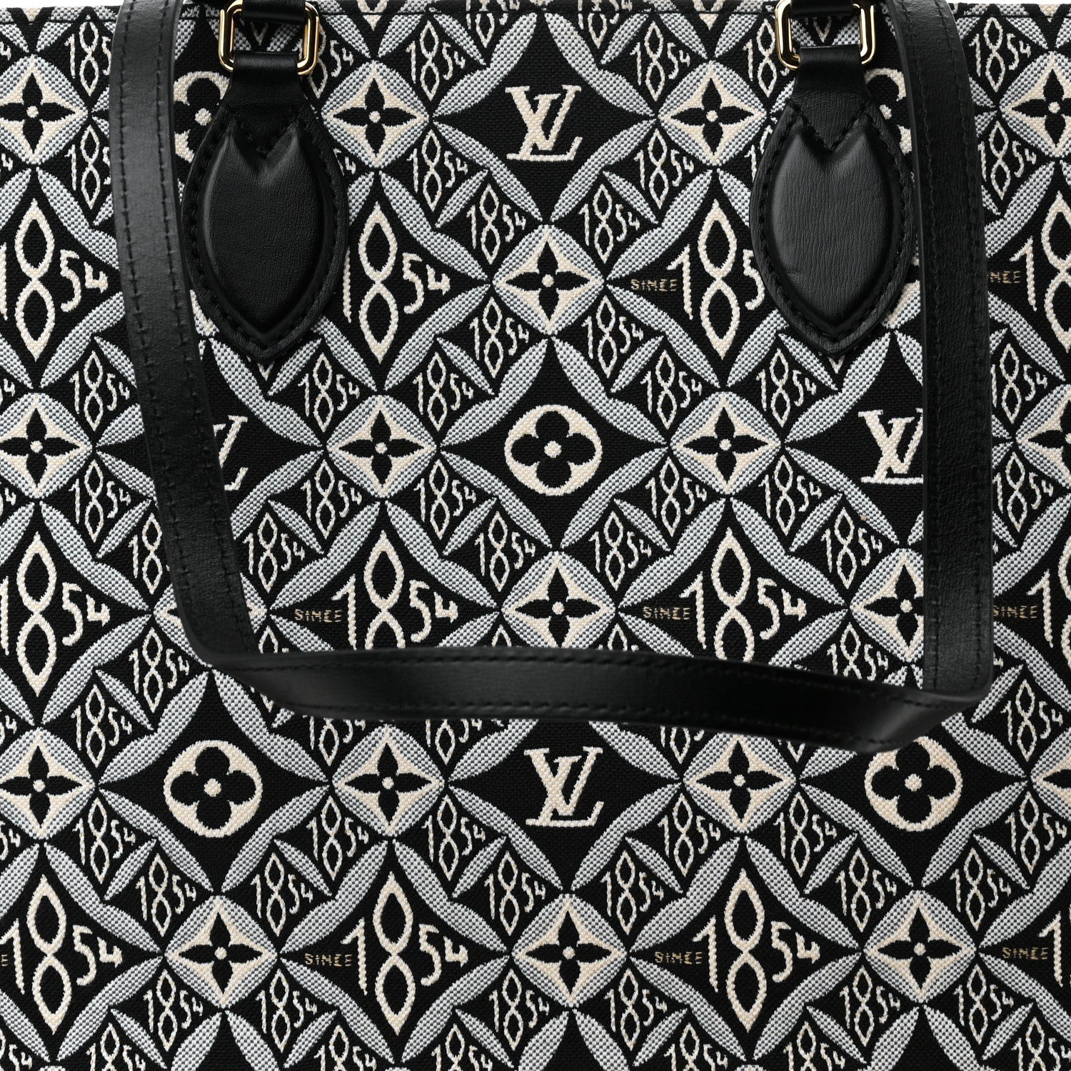 Louis Vuitton Jacquard Since 1854 Onthego GM Grey 8 of 10
