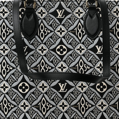 Louis Vuitton Jacquard Since 1854 Onthego GM Grey 8 of 10
