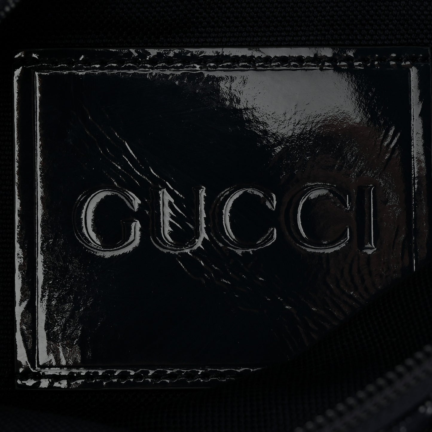 Denim Monogram Web Belt Bag Blue Multicolor