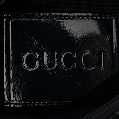 Gucci Denim Monogram Web Belt Bag Blue Multicolor 6 of 10