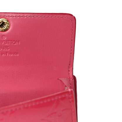 Louis Vuitton Vernis Business Card Holder Framboise 8 of 15
