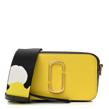Marc Jacobs Saffiano Small Snapshot Camera Bag Yellow 1 of 11