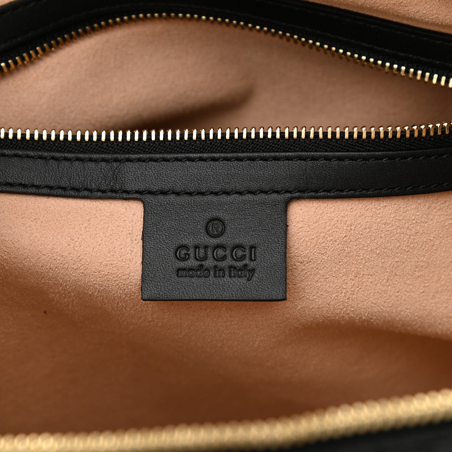 Suede Patent Web Medium Ophidia Top Handle Dome Bag Nocciola Black