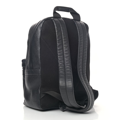 Louis Vuitton Calfskin Monogram Shadow Sprinter Backpack Black 2 of 6