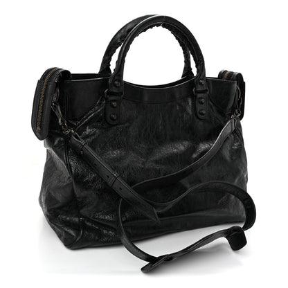Balenciaga Agneau Classic Hardware Velo Black 4 of 11