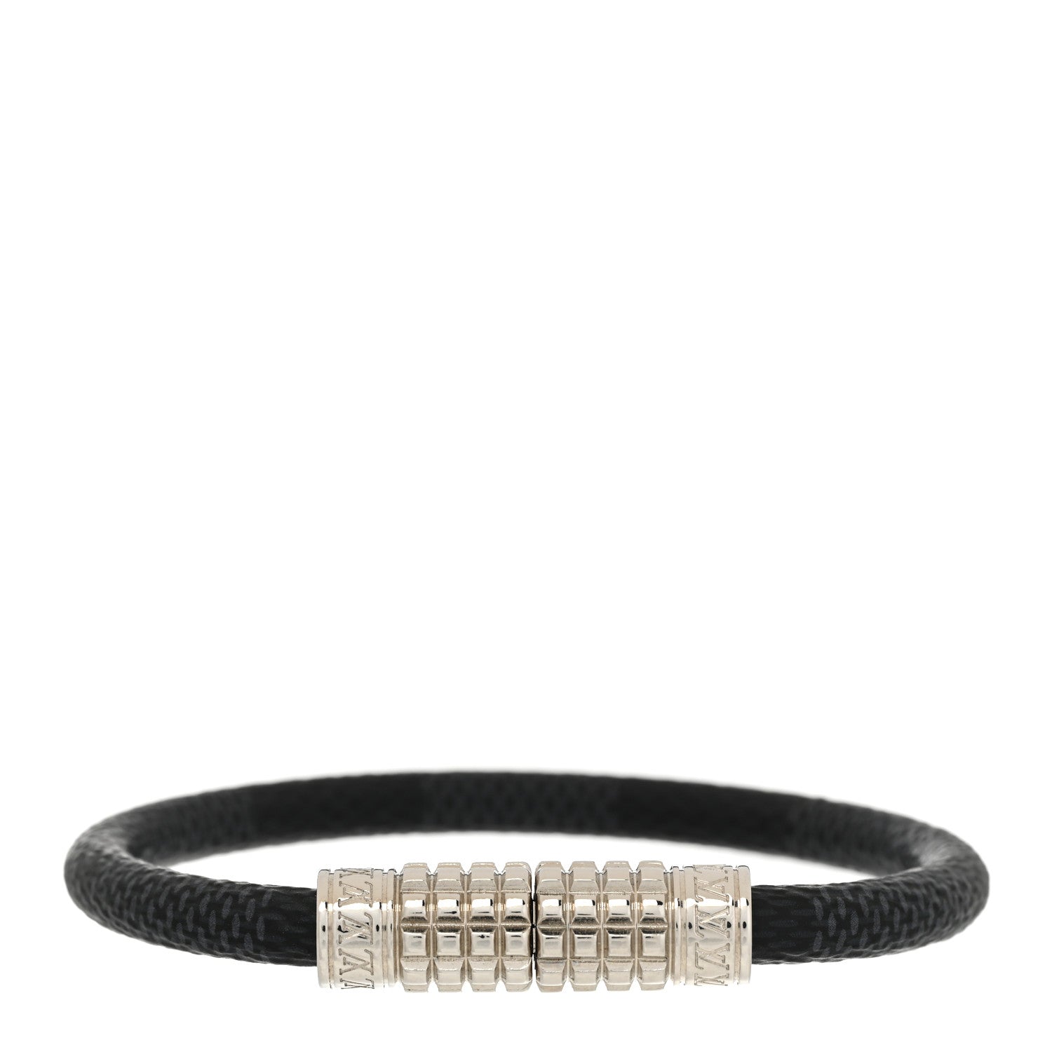 Louis Vuitton Damier Graphite Digit Bracelet 17 1 of 4