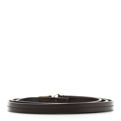 Louis Vuitton Calfskin 12mm Favorite Long Strap Brown 2 of 3