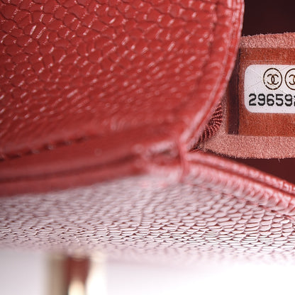 Chanel Caviar Quilted Small Boy Flap Red 7 of 11