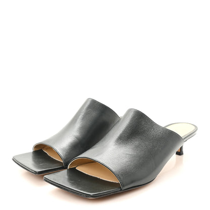 Bottega Veneta Lambskin Stretch Mule 40mm Sandals  40 Black 4 of 9