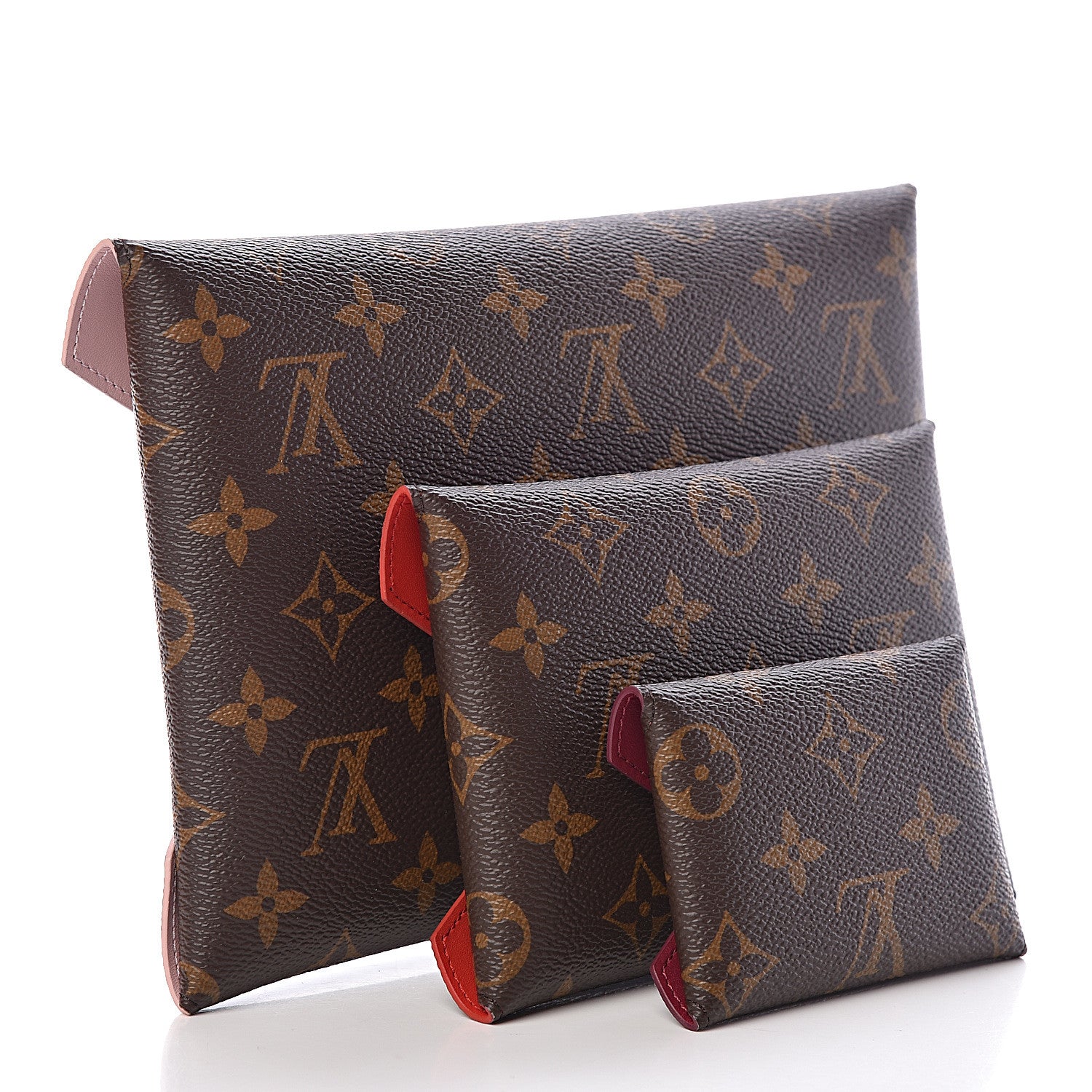 Louis Vuitton Monogram Kirigami Pochette Set 3 of 15