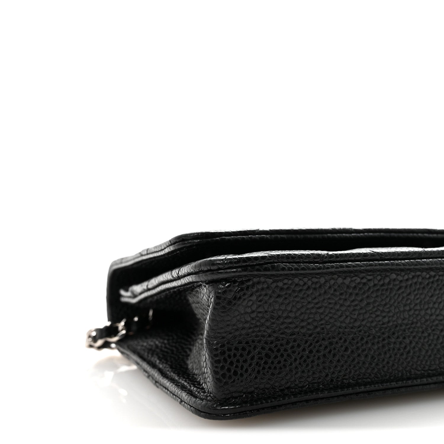 Chanel Caviar Quilted Wallet on Chain WOC Black 10 of 12
