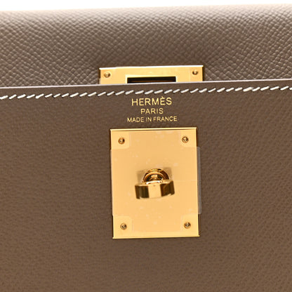 Hermes Epsom Kelly Sellier 28 Etoupe 6 of 11
