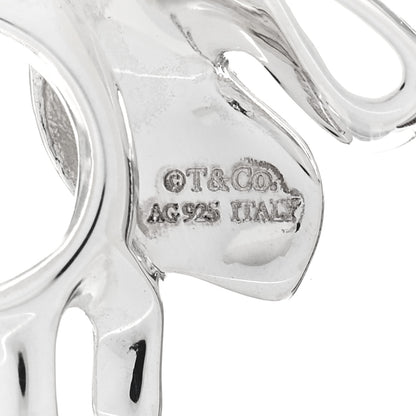 Tiffany Sterling Silver Tsavorite Save the Wild Elephant Charm 4 of 5