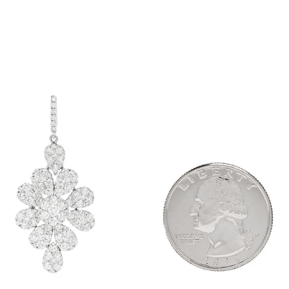 Parker & West by FASHIONPHILE 18K White Gold Diamond 1.76ctw Drop Pendant 2 of 5