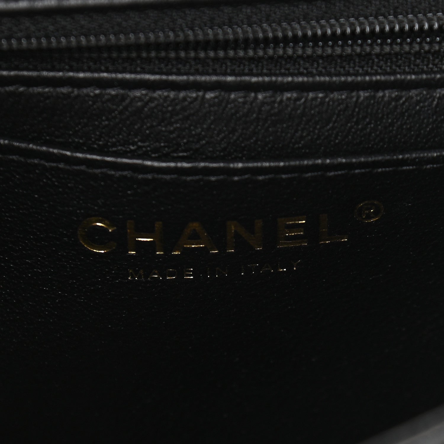 Chanel Lambskin Quilted Mini Top Handle Rectangular Flap Black 6 of 10