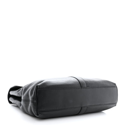 Chanel Calfskin Large Flap Tote Black 4 of 15