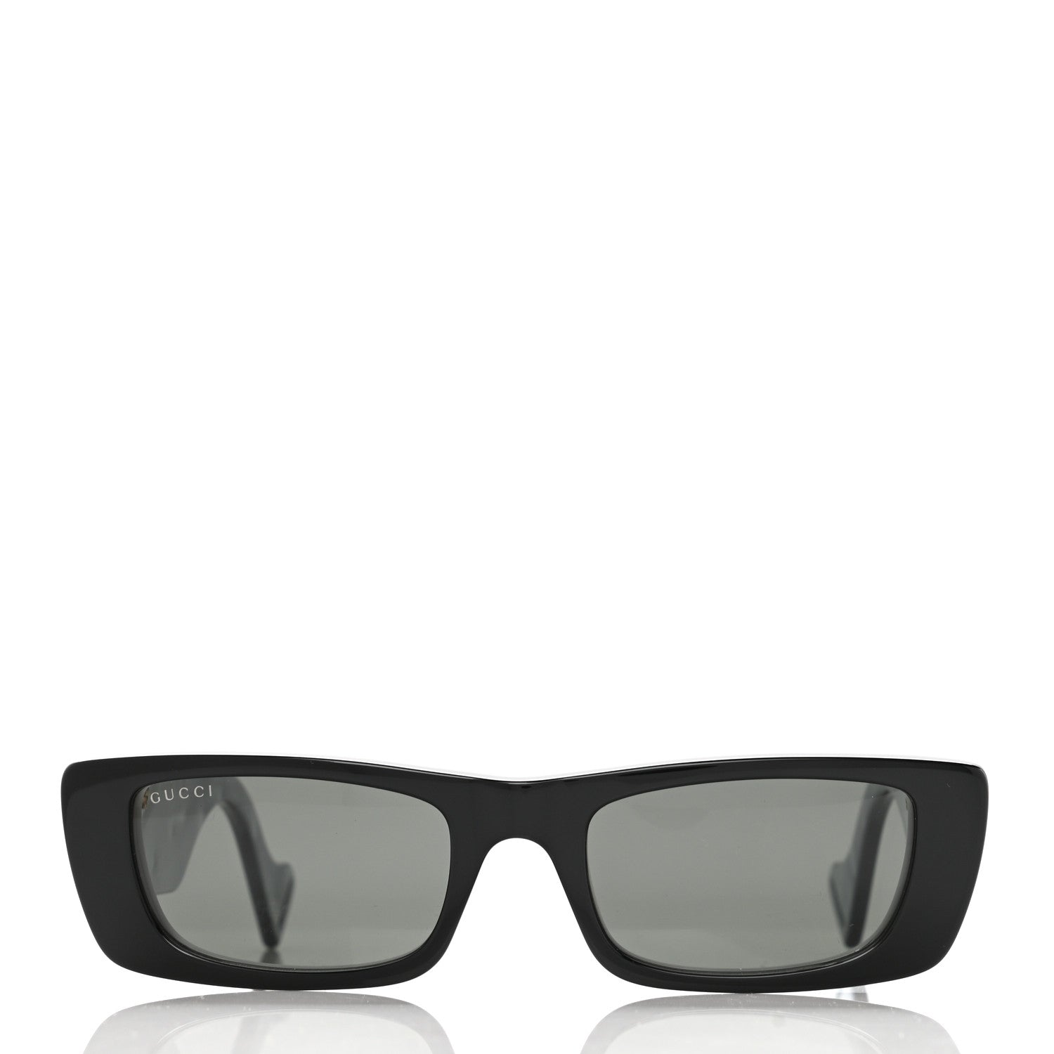 Gucci Acetate Rectangular Sunglasses GG0516S Black 2 of 8