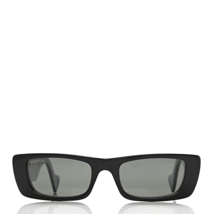 Gucci Acetate Rectangular Sunglasses GG0516S Black 2 of 8