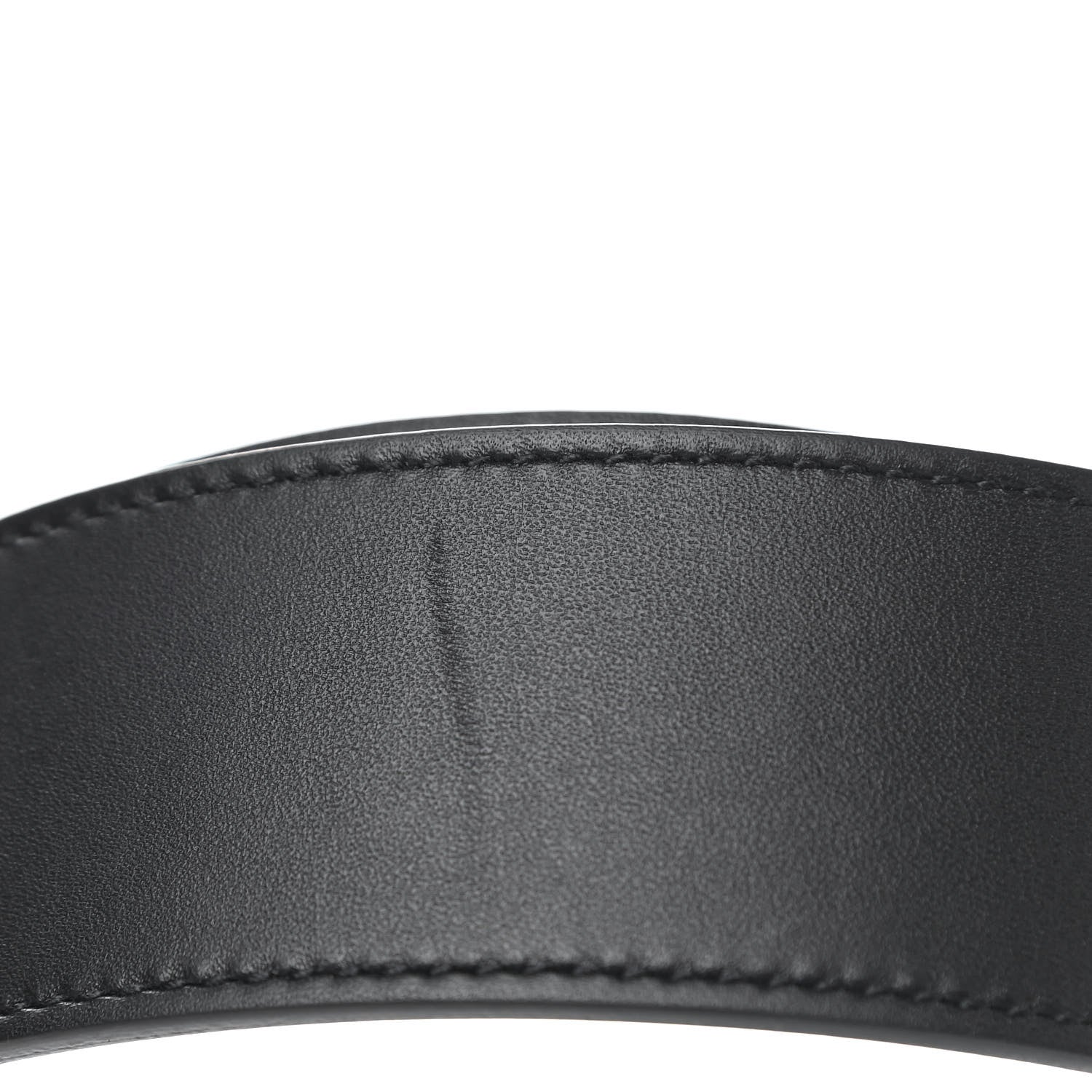 Gucci Moon Calfskin Nickel Double G 40mm Belt 100 40 Black 6 of 6