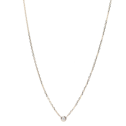Cartier 18K Pink Gold Diamond SM D'Amour Pendant Necklace 1 of 5