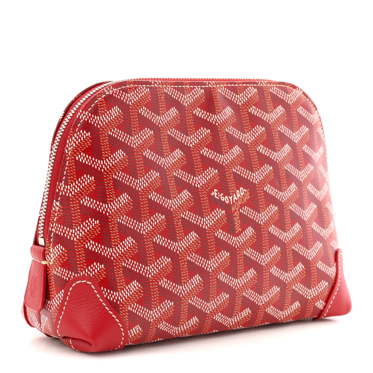 Goyard Goyardine Vendome Toiletry Pouch Red 5 of 12