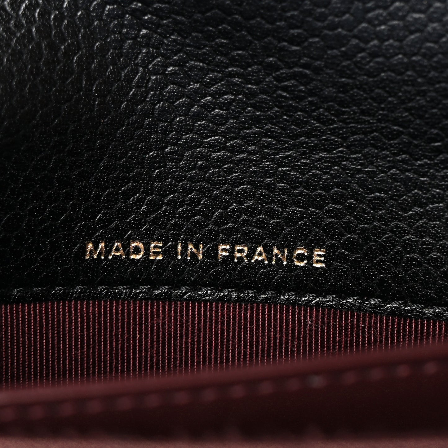 Caviar Quilted Large Gusset Flap Wallet Black