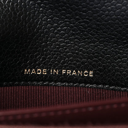 Chanel Caviar Quilted Large Gusset Flap Wallet Black 7 of 8