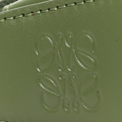 Loewe Satin Calfskin Jacquard Small Luna Bag Avocado Green 7 of 8