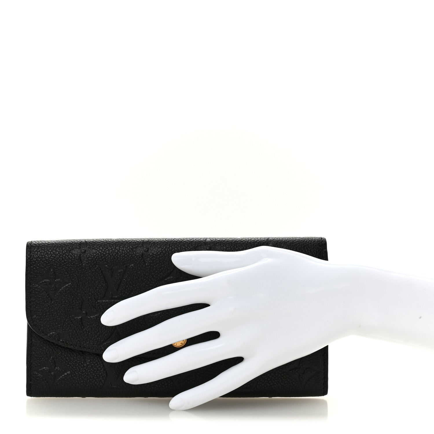 Louis Vuitton Empreinte Emilie Wallet Black Dune 2 of 11