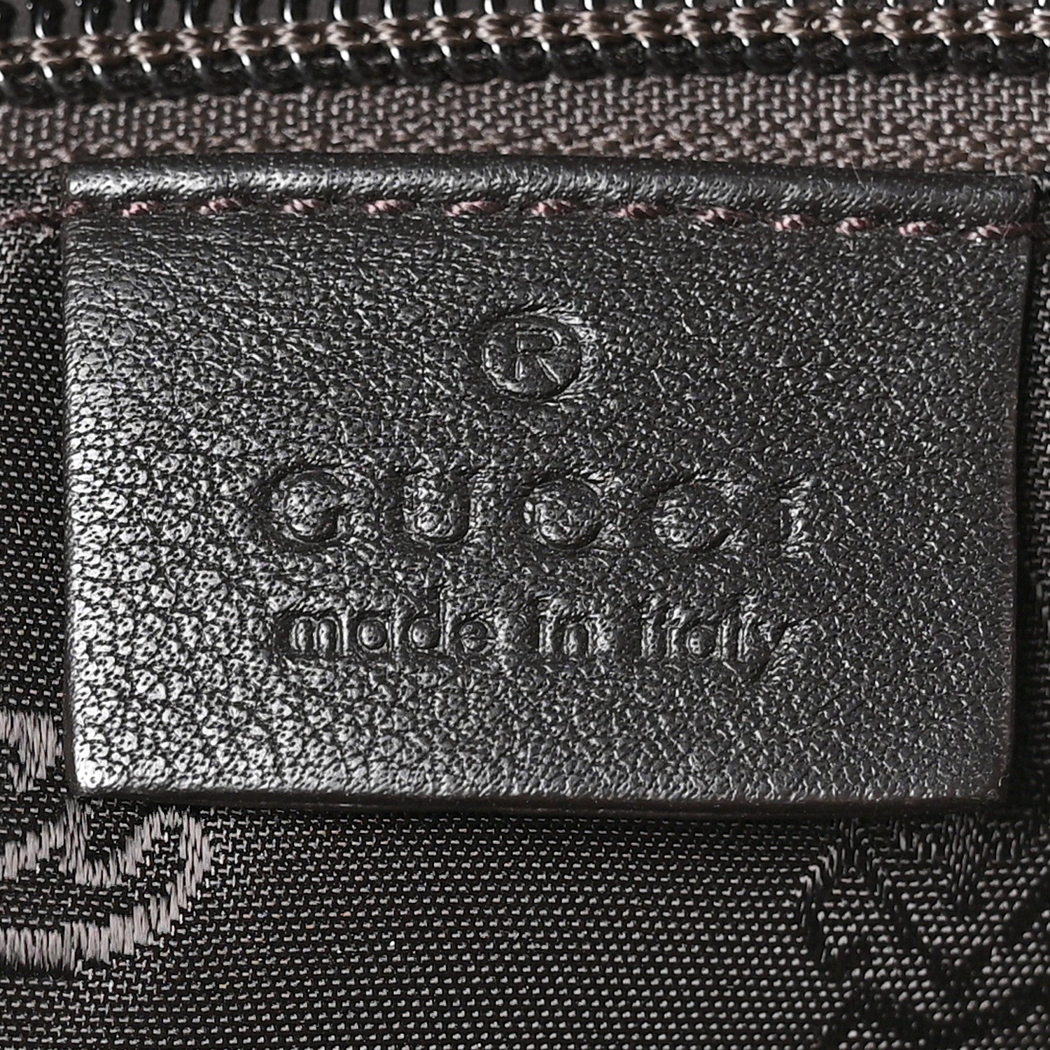 Gucci Guccissima Signature Briefcase Dark Brown 9 of 21