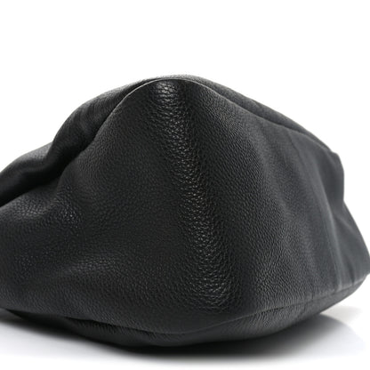 Prada Vitello Daino Soft Medium Zippered Top Handle Bag Black 8 of 9