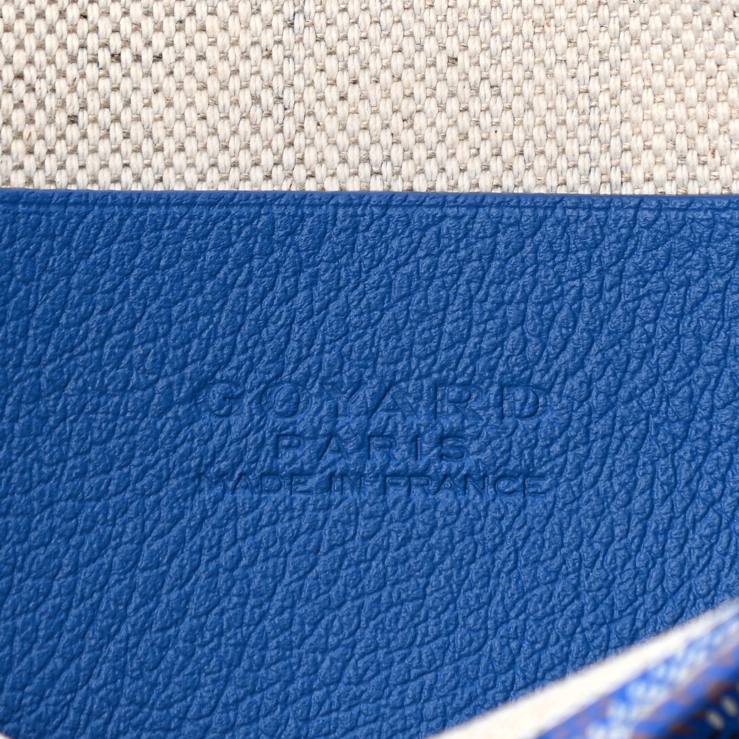 Goyard Goyardine Plumet Wallet Clutch Sky Blue 8 of 11