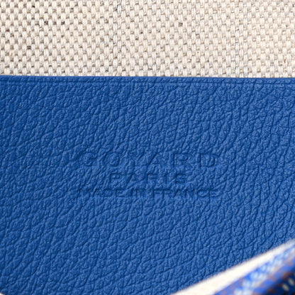 Goyard Goyardine Plumet Wallet Clutch Sky Blue 7 of 10
