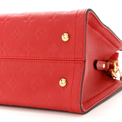 Louis Vuitton Empreinte Sully PM Scarlet 9 of 10