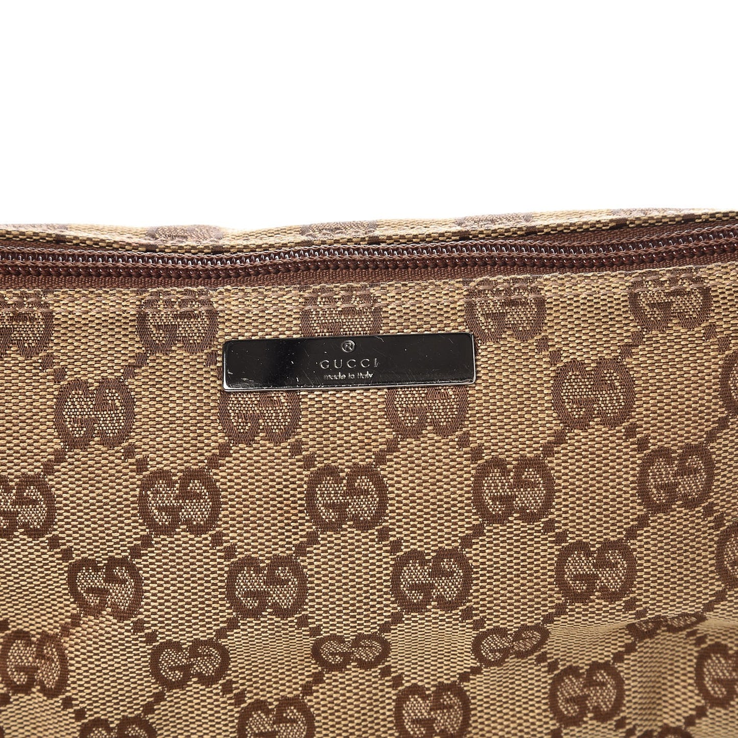 Monogram Boat Pochette Brown