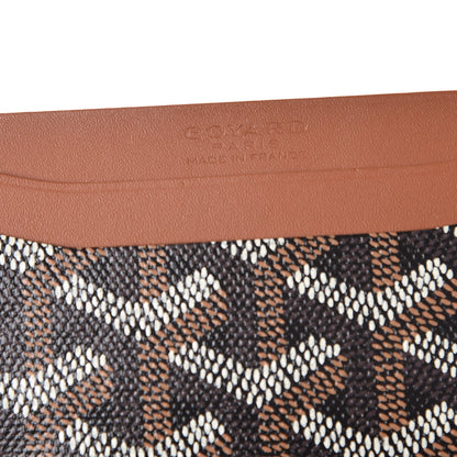 Goyard Goyardine Saint Sulpice Card Holder Black Gold 9 of 14