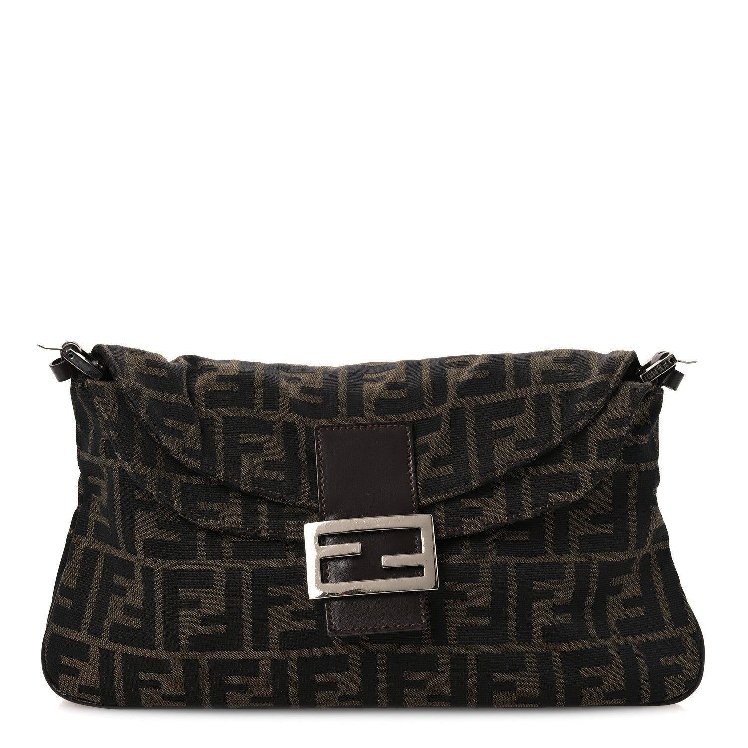 Fendi Zucca Baguette Brown 1 of 12