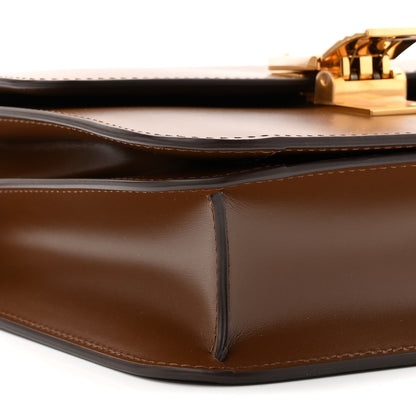 Celine Box Calfskin Teen Classic Box Flap Bag Camel 8 of 10