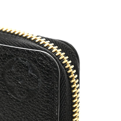 Louis Vuitton Empreinte Clemence Wallet Black 12 of 13