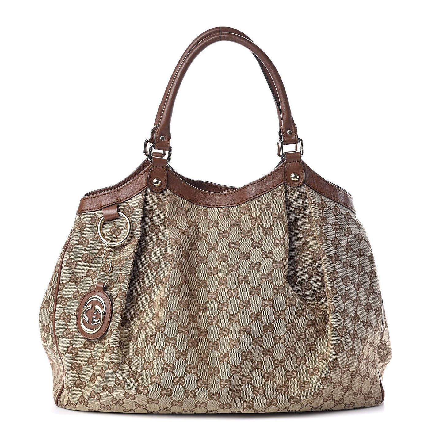 Monogram Large Sukey Tote Brown