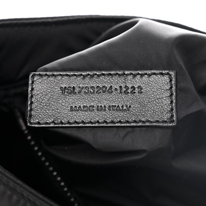 Saint Laurent Econyl Nylon Le 5 A 7 Hobo Black 7 of 10