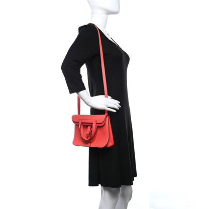 Hermes Taurillon Clemence Halzan 25 Rose Texas 2 of 10